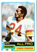 1981 Topps Lemar Parrish
