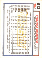 1992 Topps Gold Winners Pedro Munoz #613