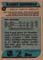 1986 Topps Randy Burridge #70 Rookie