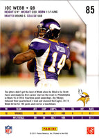 2011 Panini Rookies & Stars Joe Webb #85