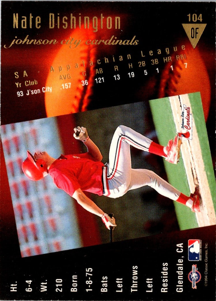 1994 Classic Best Gold Nate Dishington