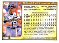1999 Topps Fernando Vina #328