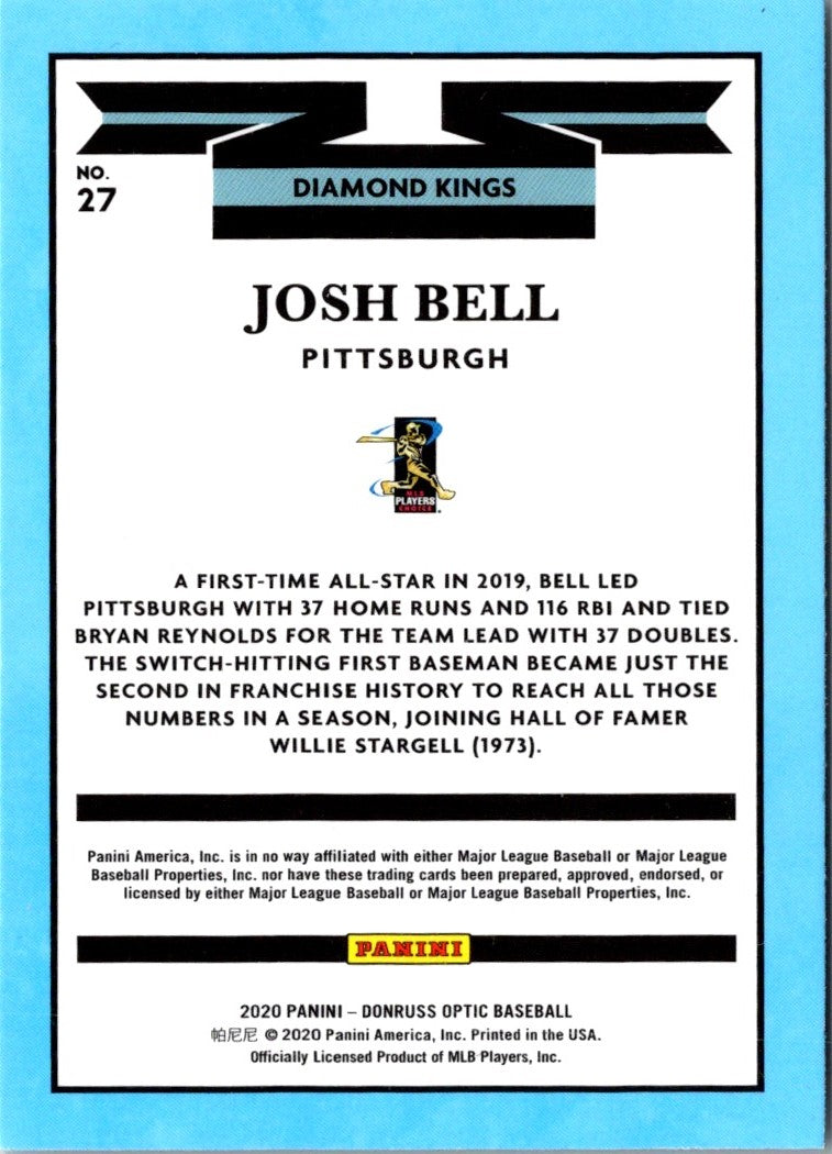 2020 Donruss Josh Bell