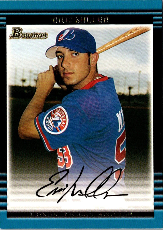 2002 Bowman Eric Miller #194 Rookie