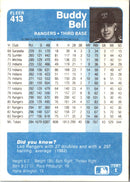 1984 Fleer Buddy Bell