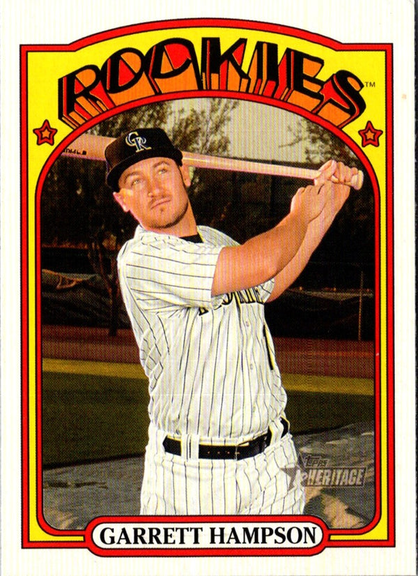 2021 Topps Heritage Garrett Hampson #221