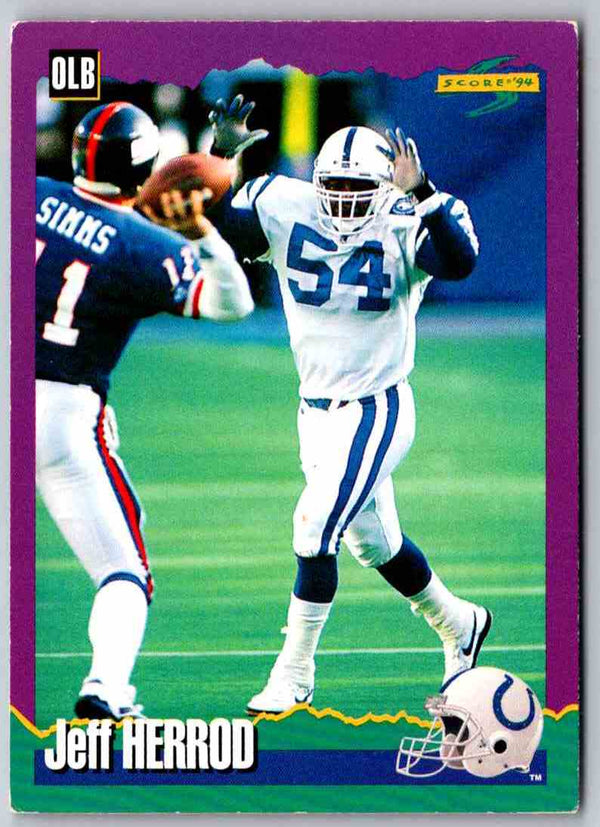 1994 Score Jeff Herrod #87