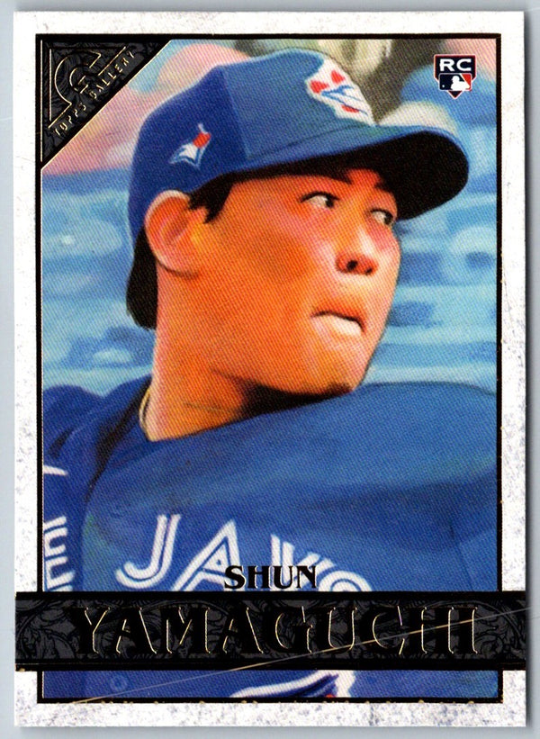 2020 Topps Gallery Shun Yamaguchi #134 Rookie