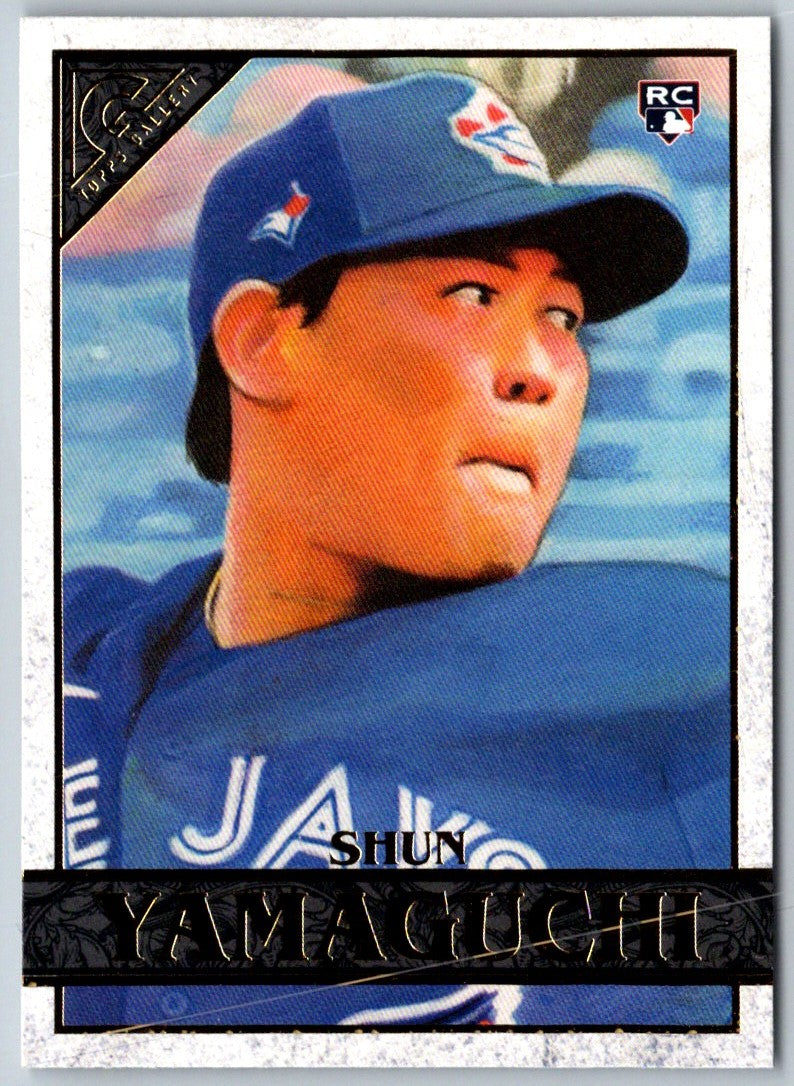 2020 Topps Gallery Shun Yamaguchi