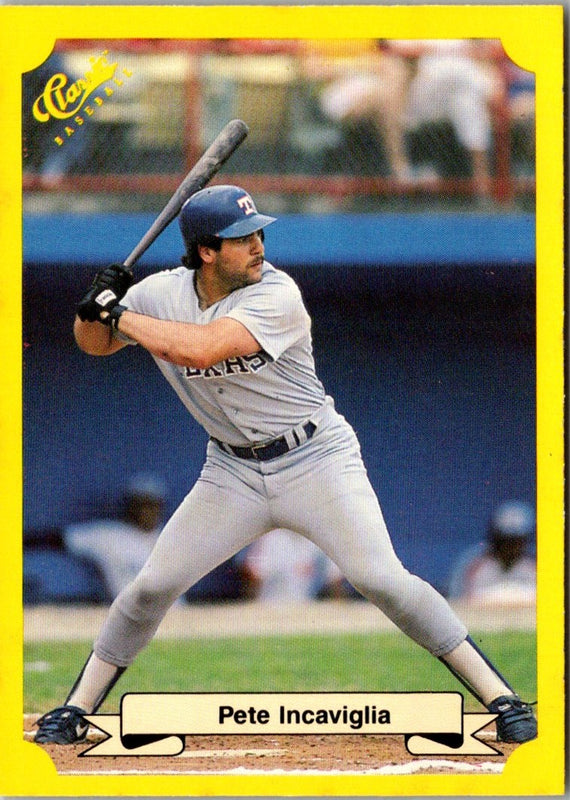1987 Classic Update Yellow Pete Incaviglia #131