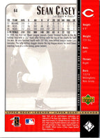 2000 Upper Deck Legends Sean Casey #64
