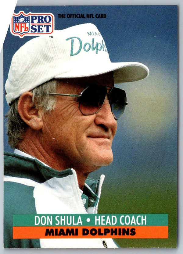 1991 Pro Set Don Shula #216