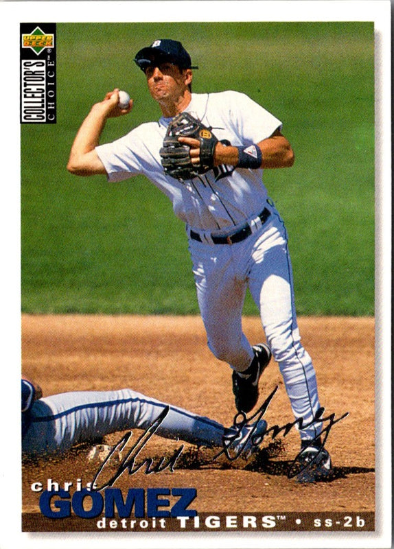 1995 Collector's Choice Silver Signature Chris Gomez #476