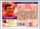 1989 NFL Proset Marion Campbell