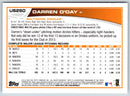 2013 Topps Update Darren O'Day