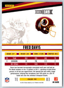 2012 Panini Rookies & Stars Fred Davis