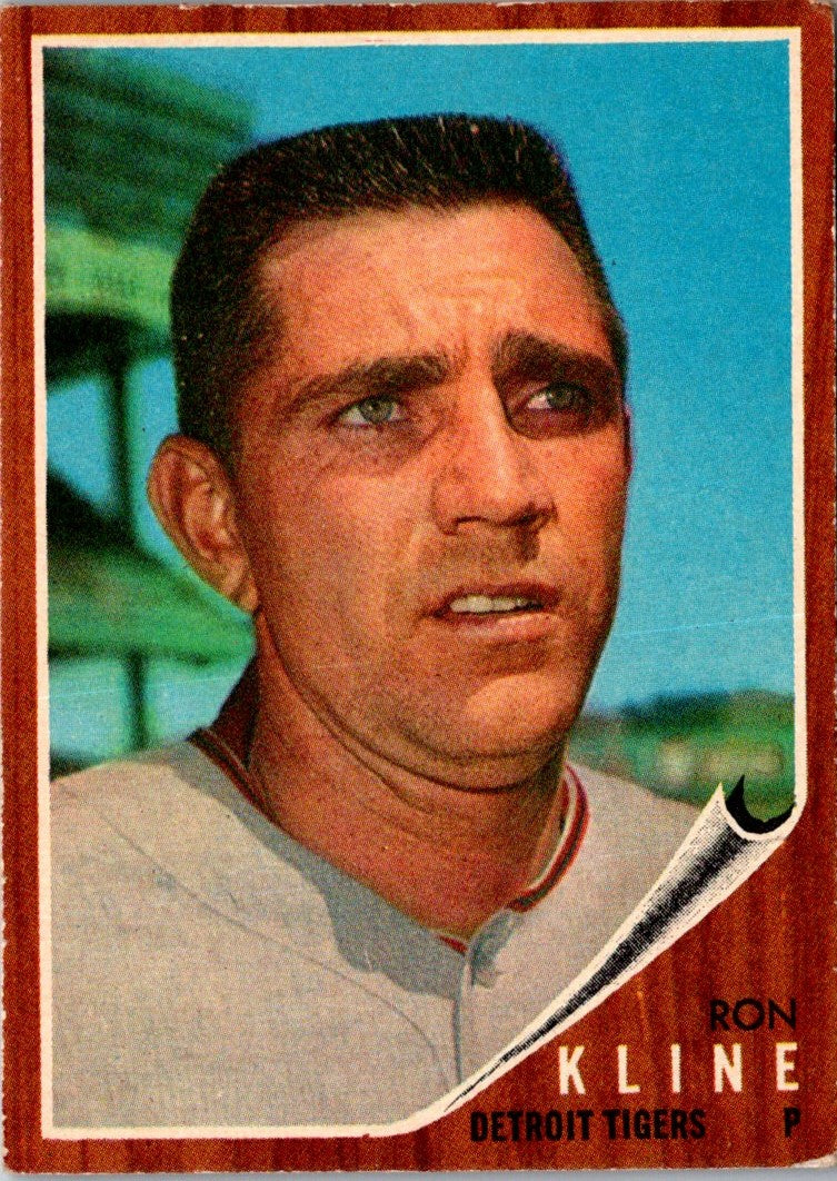 1962 Topps Ron Kline