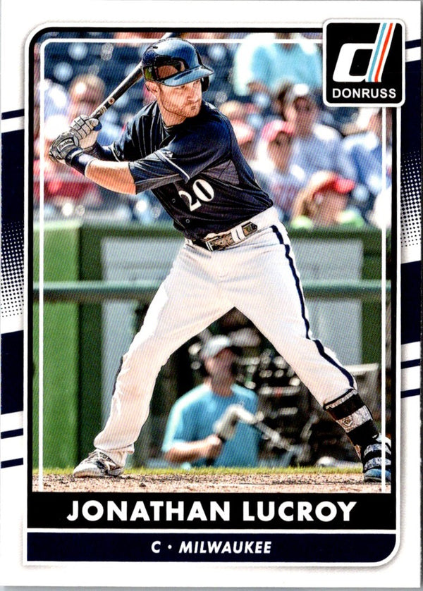 2016 Donruss Jonathan Lucroy #141