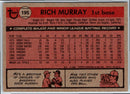 1981 Topps Rich Murray