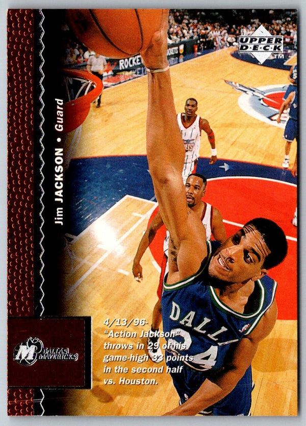 1996 Upper Deck Jim Jackson #26