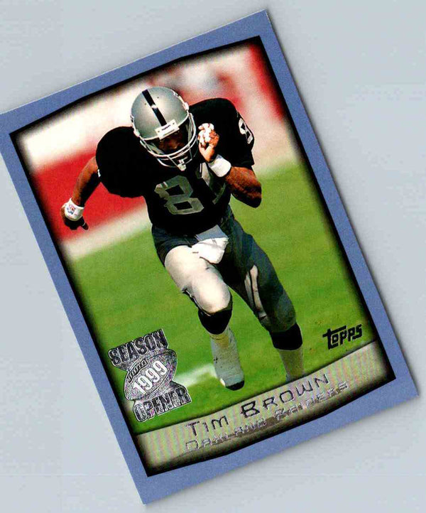 1999 Topps Tim Brown #92