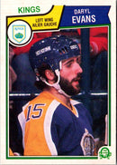 1983 O-Pee-Chee Daryl Evans