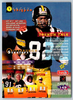 1995 Stadium Club Yancey Thigpen #149 Rookie