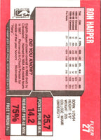 1989 Fleer Ron Harper #27
