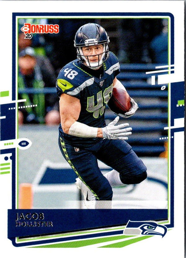 2020 Donruss Jacob Hollister #228