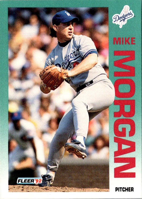 1992 Fleer Mike Morgan #465