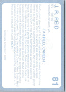 1989 Collegiate Collection North Carolina's Finest J.R. Reid