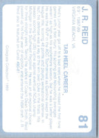 1989 Collegiate Collection North Carolina's Finest J.R. Reid #81