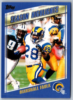 2000 Topps Marshall Faulk #325
