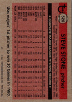 1981 Topps Steve Stone #520