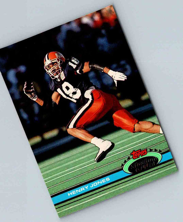 1991 Topps Stadium Club Football Henry Jones #216