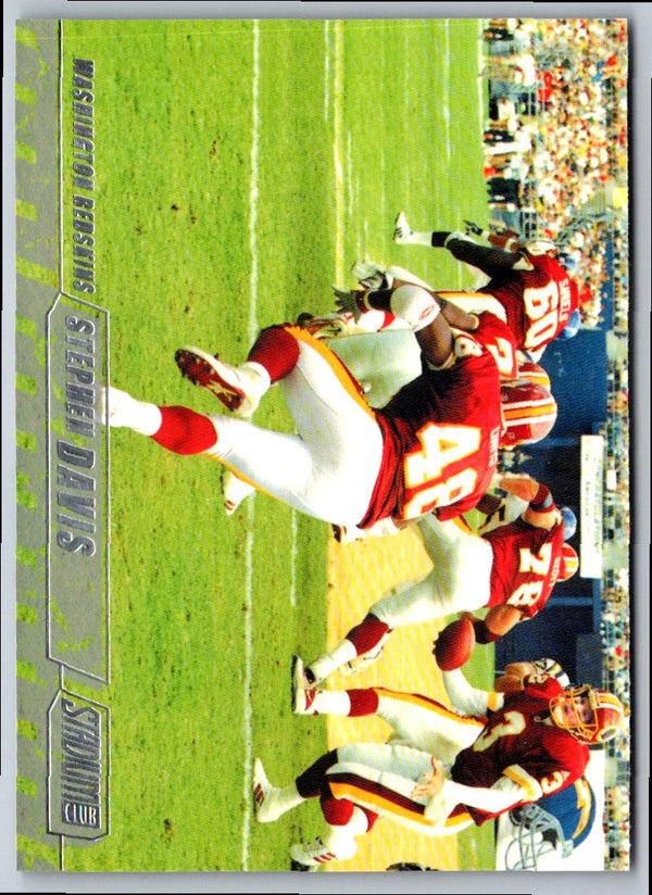2002 Playoff Contenders Stephen Davis #63