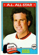 1981 Topps Steve Stone