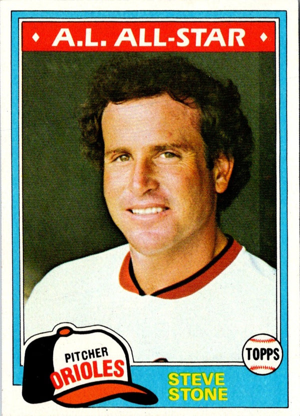 1981 Topps Steve Stone #520