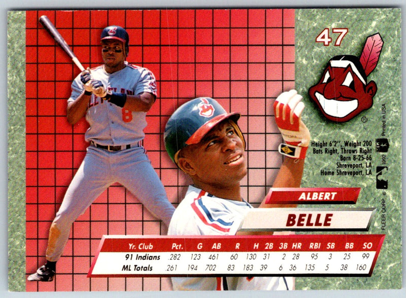 1992 Ultra Albert Belle