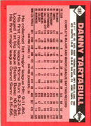 1986 Topps Traded Danny Tartabull