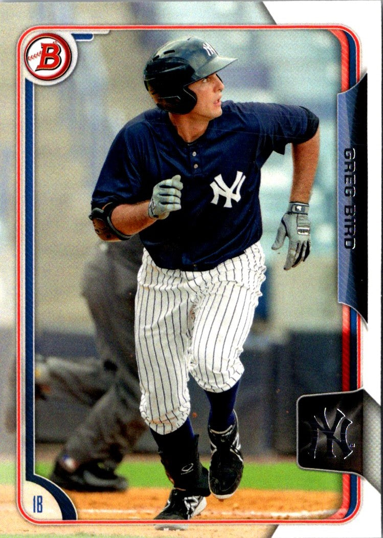 2015 Bowman Prospects Greg Bird