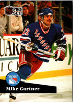 1991 Pro Set Mike Gartner #167