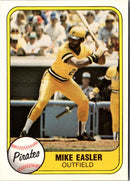 1981 Fleer Mike Easler