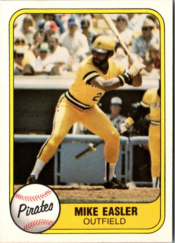 1981 Fleer Mike Easler #372