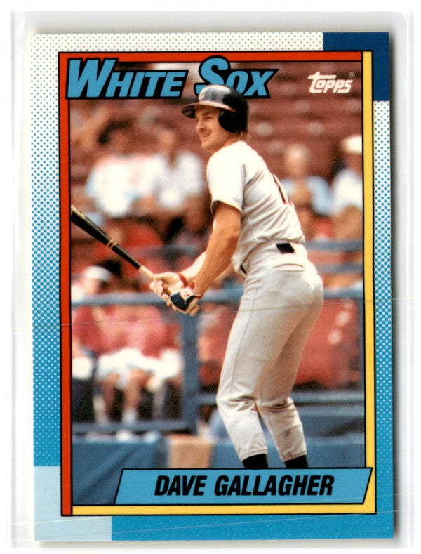1990 Topps Tiffany Dave Gallagher #612