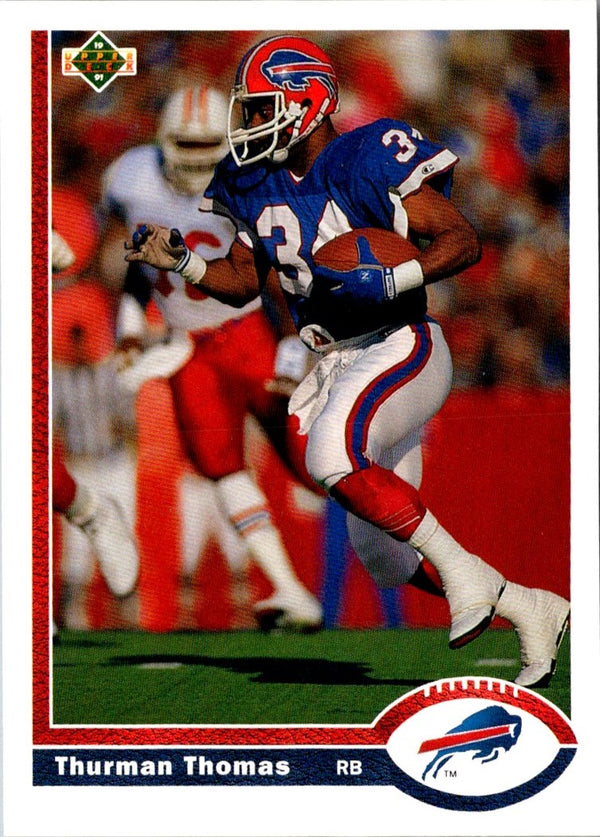 1991 Upper Deck Thurman Thomas #356