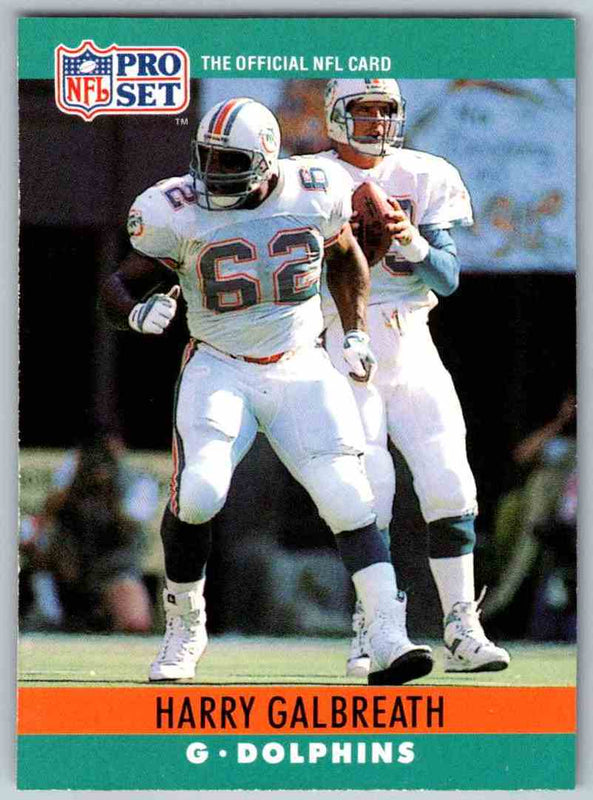 1990 Pro Set Harry Galbreath #179 Rookie