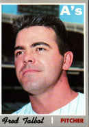 1970 Topps Fred Talbot