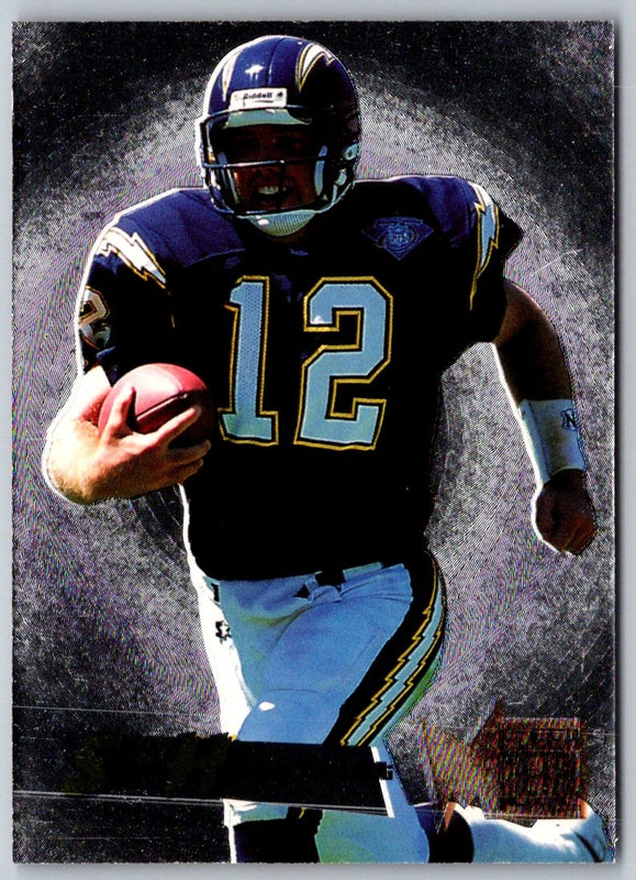1995 Fleer Metal Silver Flasher Stan Humphries #21