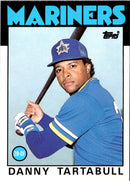 1986 Topps Traded Danny Tartabull